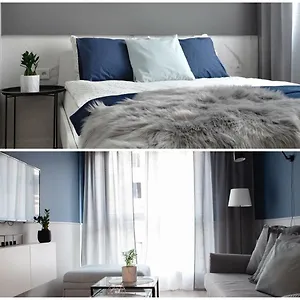  Apartament Navyblue Cracow Free Parking Tv